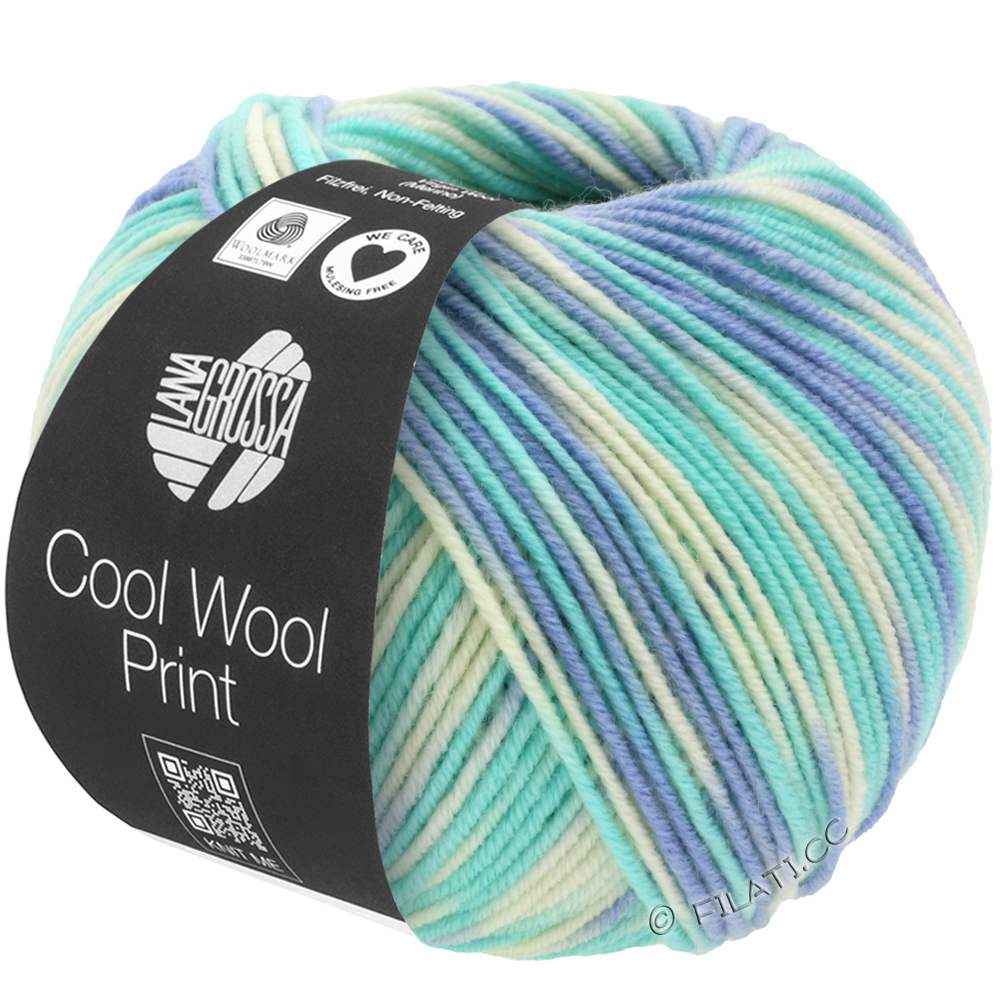Lana Grossa COOL WOOL Print Wolle | Lana Onlineshop Grossa Print | FILATI Garn COOL von | & WOOL