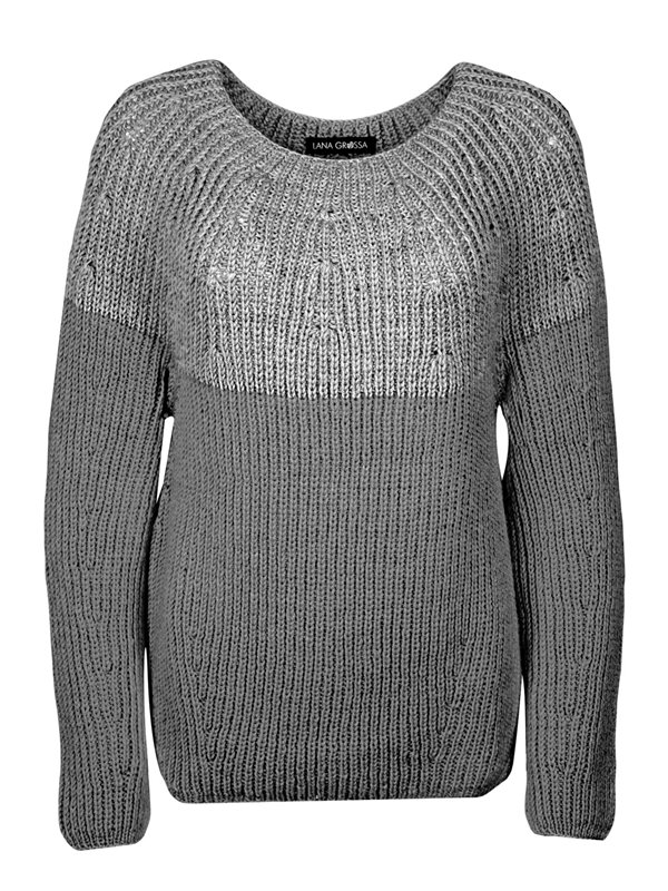 Lana Grossa Pullover Cool Wool Cashmere Filati Classici No 17 Modell 21 Filati